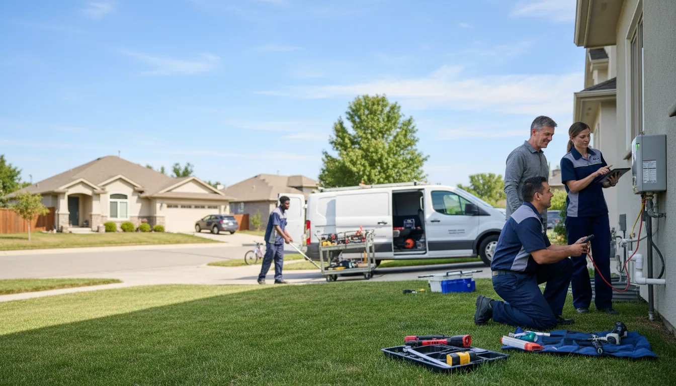 Tankless water heater service in Placerville, CA